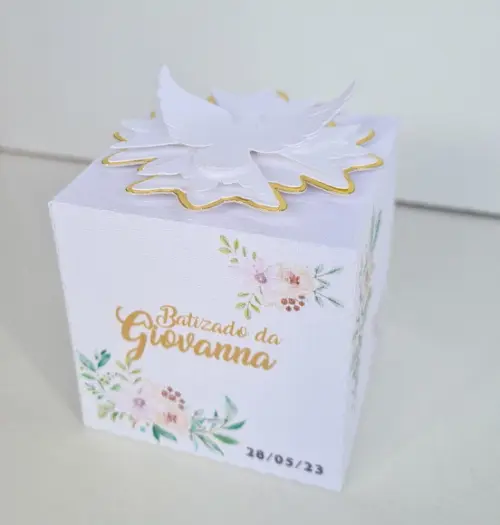 Caixa Cubo Batizado