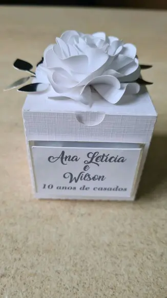Caixa Cubo Personalizada