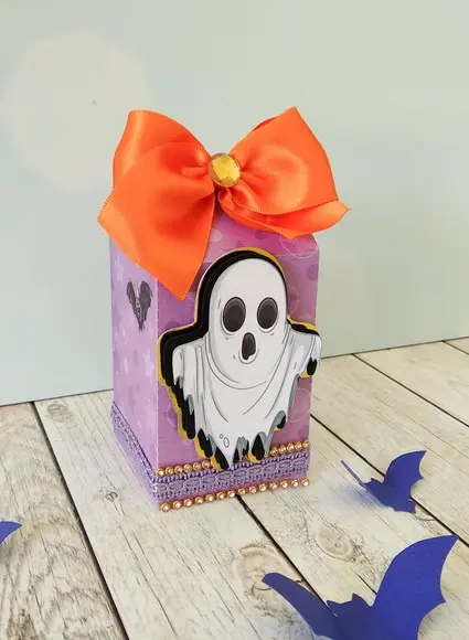 Caixa Milk Halloween