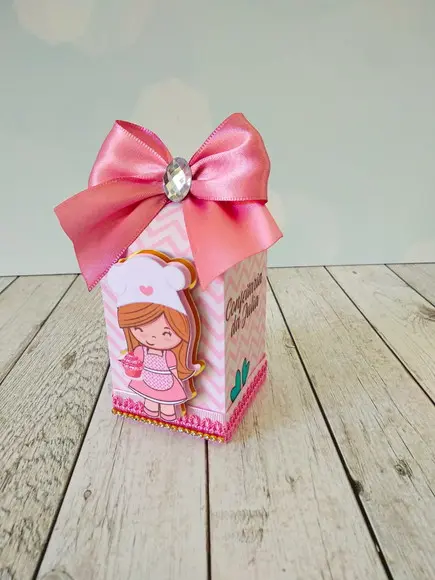Caixa Milk luxo confeitaria