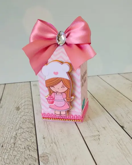 Caixa Milk luxo confeitaria