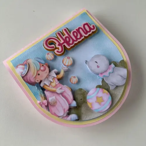 Convite Infantil Shaker Tema Circo