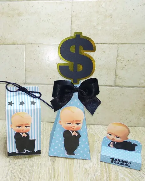 Festa em casa com mini caixas