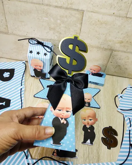 Festa em casa com mini caixas