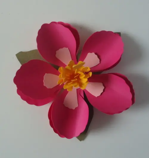 Flor de Hibisco 8cm