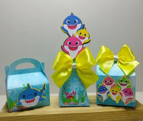 Kit Festa Baby Shark 32 Pçs Clássico
