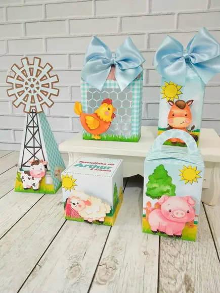 Kit festa fazendinha (30 peças)