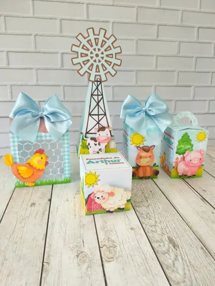 Kit festa fazendinha (30 peças)