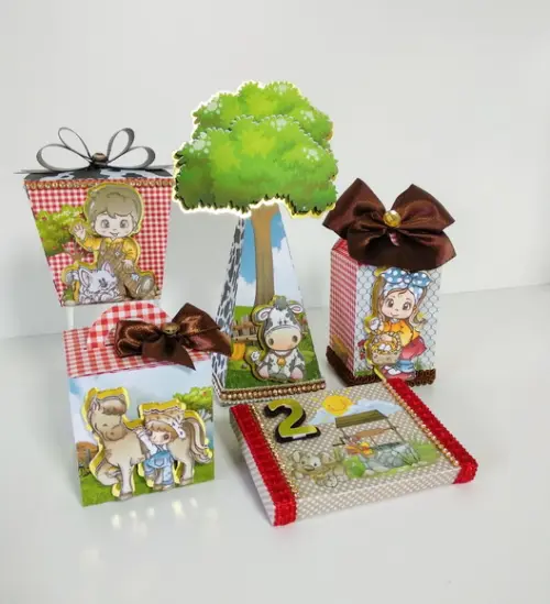 Kit Festa Fazendinha (40 Peças)