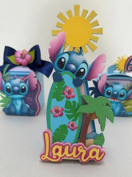 Kit Festa Luxo Tema Stitch para Festa Infantil