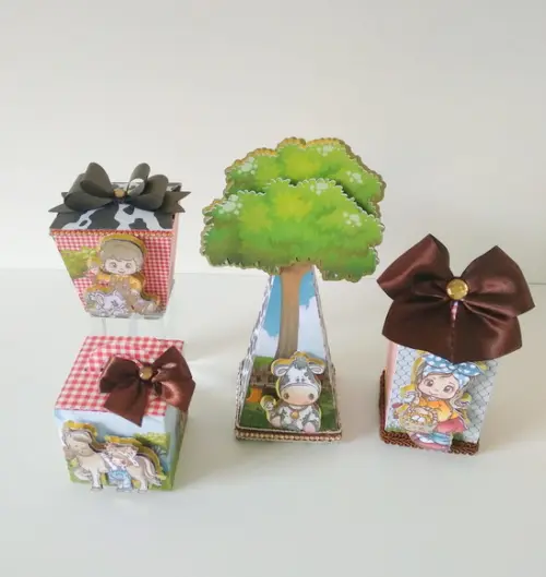 Kit festa personalizado luxo (32 peças)