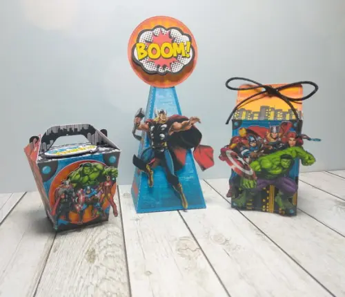 Kit Festa Super Heróis 24 Peças