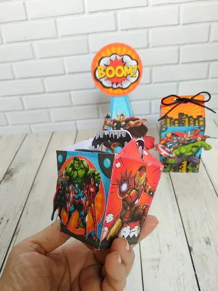 Kit Festa Super Heróis 24 Peças