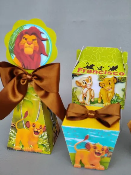 Kit Personalizado Rei Leão