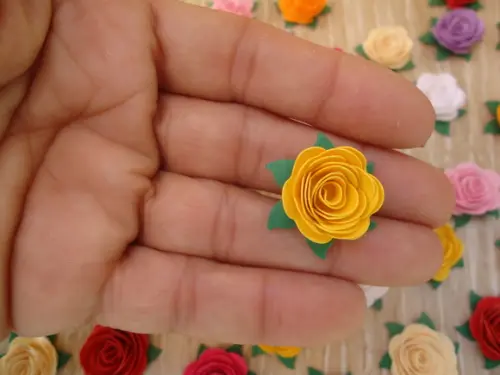 Mini Flor de Papel