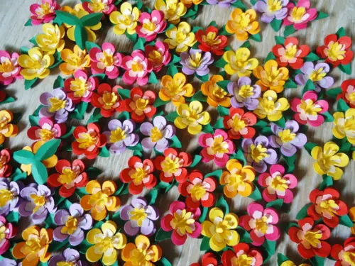 Mini Flor de Papel