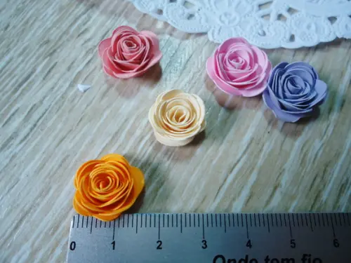 Mini Flor de Papel