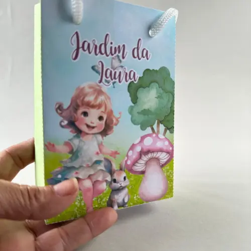Sacolinha de Papel Pequena / Festa Jardim