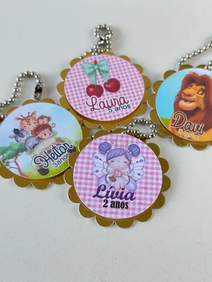 Tag de Luxo com Correntinha (temas)