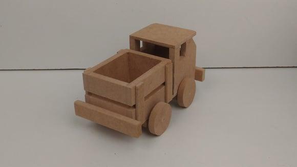 10 Carrinhos de Madeira mdf