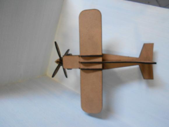 avião cessna montado