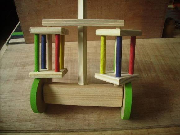 carrinho com duplo girador