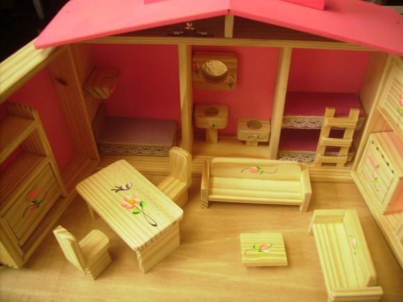 casinha de boneca completa