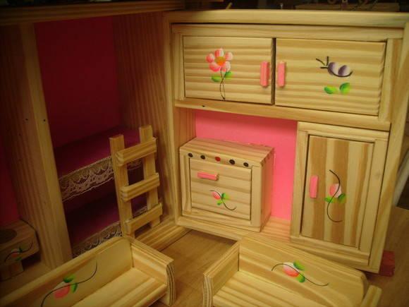 casinha de boneca completa