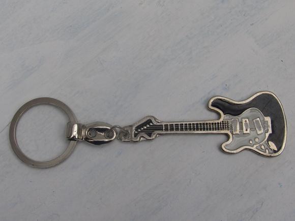 chaveiro guitarra com gravação