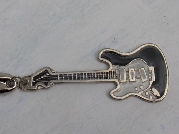 chaveiro guitarra com gravação