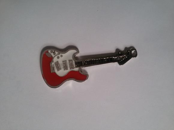 chaveiro guitarra com gravação