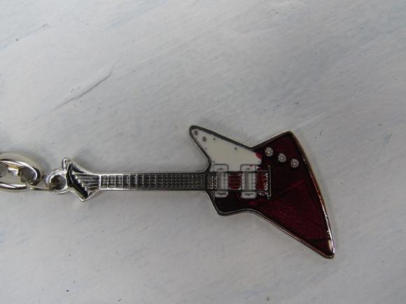 chaveiro guitarra com gravação