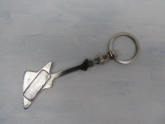 chaveiro guitarra com gravação