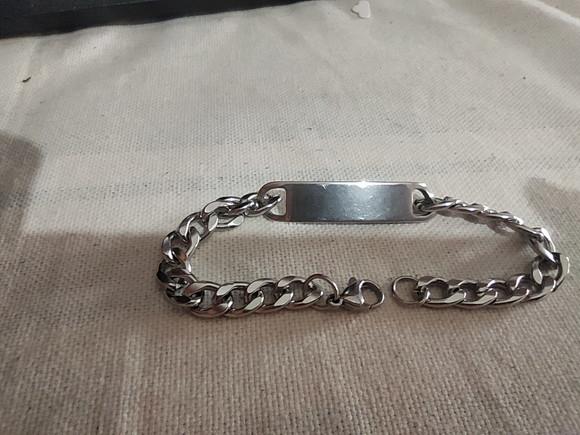 Corrente Masculina Fina em Aço Inoxidável