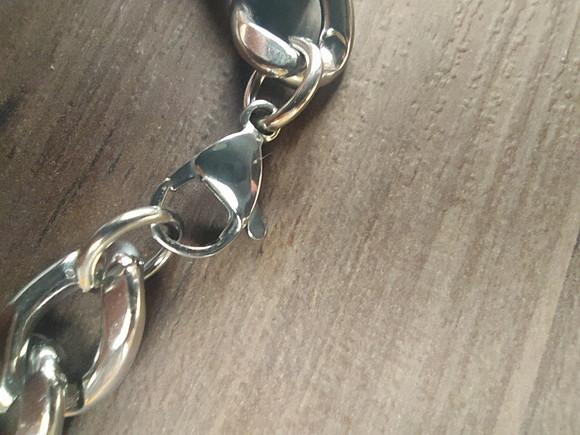 Corrente Masculina Fina em Aço Inoxidável