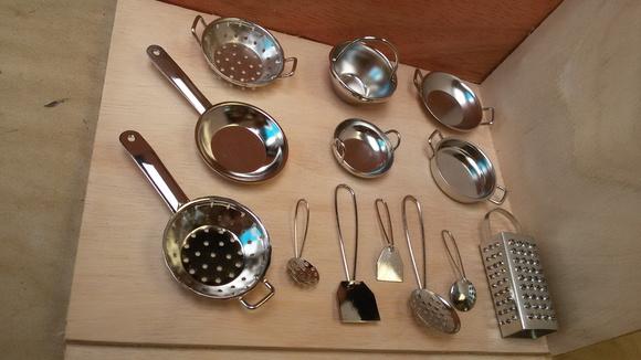 Kit Mini Utensílios 15 Peças