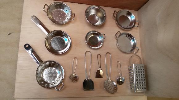 Kit Mini Utensílios 15 Peças