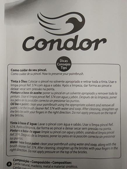Kit pincéis artísticos Condor