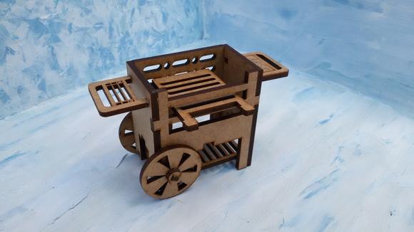 mini churrasqueira