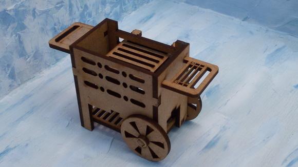 mini churrasqueira