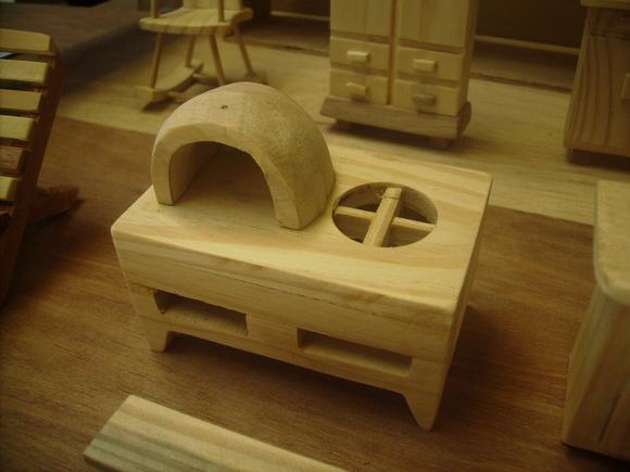 Miniatura De forno com fogão