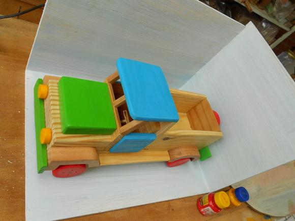 Pick Up De Madeira grande- customizada e