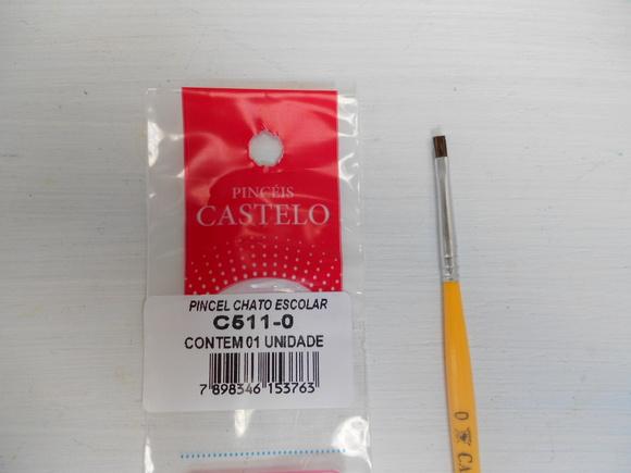 pincel artístico traço 3 mm