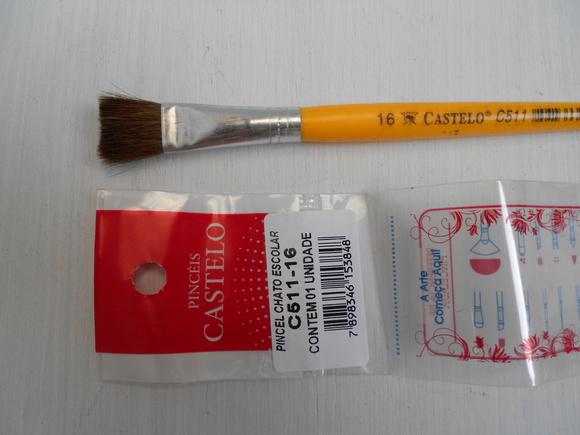 pincel artístico traço 16mm