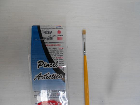 pincel artístico traço 5 mm