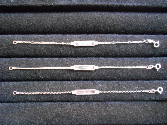 Pulseira de Prata Infantil