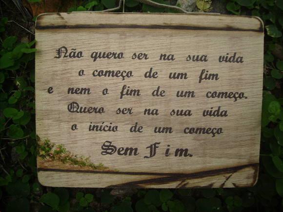 Quadrinho amor sem Fim