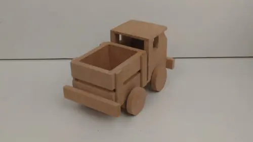 10 Carrinhos de Madeira mdf