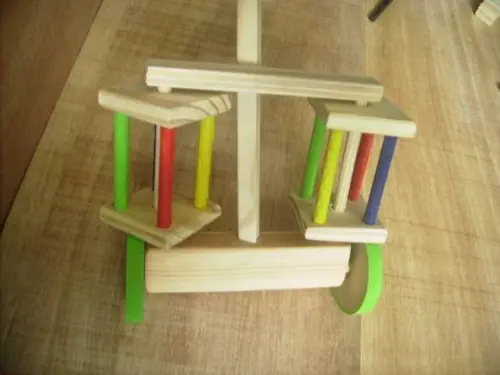 carrinho com duplo girador