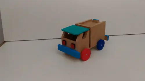 Carrinho com Porta Objetos Colorido
